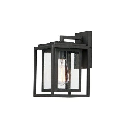 Maxim Lighting Cabana VX 1-Light Outdoor Sconce, Black 40662CDBK